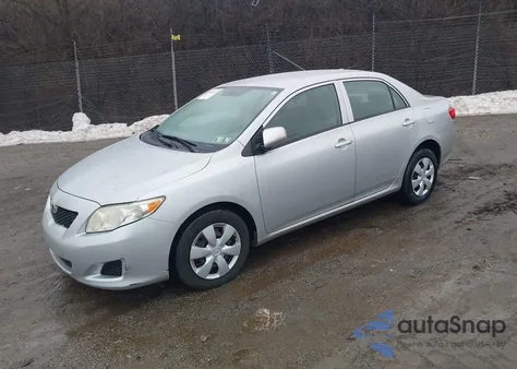 2009 Toyota Corolla Le z USA, uszkodzony, nr VIN JTDBL40E299056338
